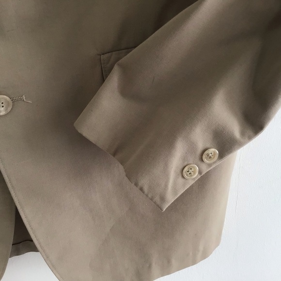 Vintage John Weizmann by Palm Beach union made khaki sports coat. 44 to 46 long. - Picture 3 of 10